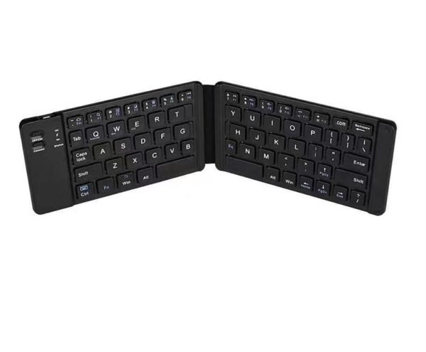 Teclado Sem Fio Bluetooth Dobrável Portátil Ultrafino Mini