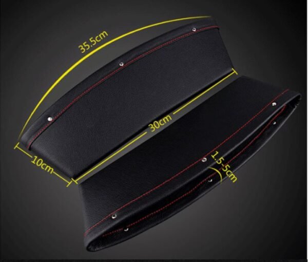 Porta Objetos Organizador De Couro Preto Para Carro