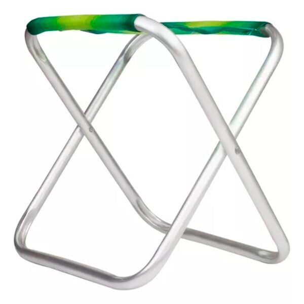 Banquetas De Aço Dobrável Multiuso Praia Camping